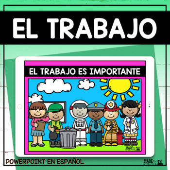 Preview of El Trabajo | Spanish PowerPoint