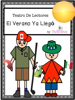 Preview of El Verano Ya Llegó  Reader's Theater Script for Intermediate Readers