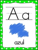 El abecedario (Spanish Alphabet Posters)