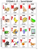 El alfabeto - The Alphabet - Bingo Bilingüe - Bilingual bi
