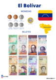El bolívar  moneda de Venezuela