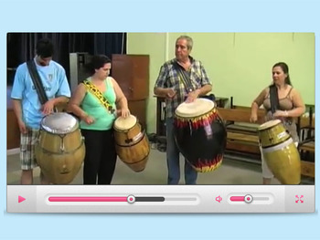 Preview of El candombe uruguayo  - Video and activities