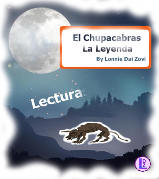 Preview of El chupacabras - Leveled Readings in Spanish and one in English