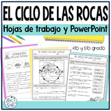 El ciclo de las rocas ejercicios | Spanish Rock Cycle Worksheets