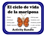 El ciclo de vida de la mariposa Activity Bundle