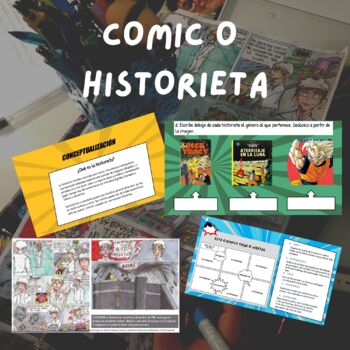 Preview of El comic o historieta