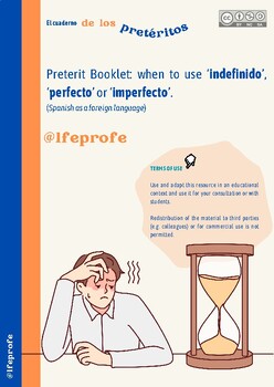 Preview of El cuaderno de los pretéritos - Preterit Booklet