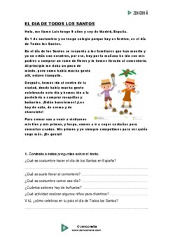 EL DÍA DE LOS SANTOS INOCENTES by MARY'S FRENCH AND SPANISH RESOURCES