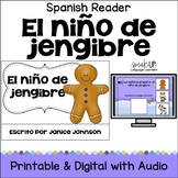 El hombre - niño de jengibre Spanish Fairy Tale Reader Eas