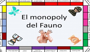 Preview of El laberinto del Fauno, monopoly