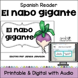 El nabo gigante Spanish Simple Fairy Tale Reader Easy Begi