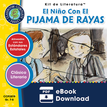 Preview of El niño con el pijama de rayas - Kit de Literatura Gr. 7-8