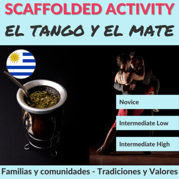 Preview of El país del tango y el mate-Scaffolded Cultural Activity: Familias y comunidades