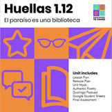 El paraíso es una biblioteca: includes Spanish poetry Huel