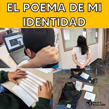 Preview of El poema de mi identidad - identity poem instructions & rubric