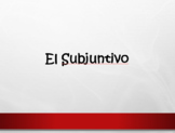 El presente del subjuntivo slideshow - Subjunctive Spanish