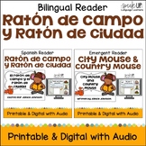 Bilingual Ratón de campo y ratón de ciudad Fairy Tale Read