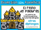 Spanish Phonics Center for Diphthongs - Centro de diptongos