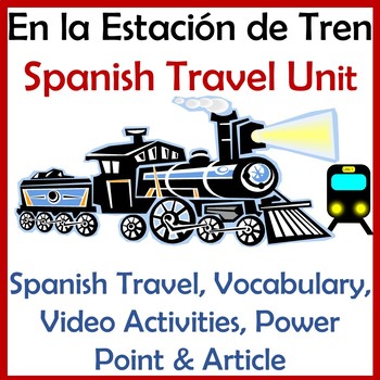 El Tren Y El Transporte Spanish Train Travel Unit - 