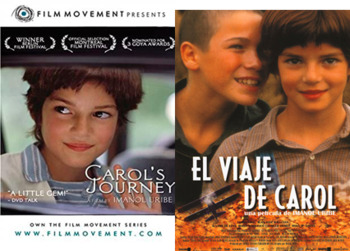 Preview of El viaje de Carol Movie Guide Questions in Spanish & English | Carole's Journey