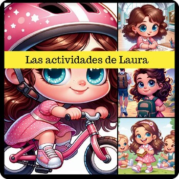 Preview of Las Aventuras de Verano de Laura: Una Historia Bilingüe para Niños