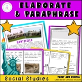 Elaborate and Paraphrase: Elaboration Made Easy (American 