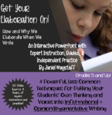 Elaboration Lessons Power Point: Informational & Opinion A