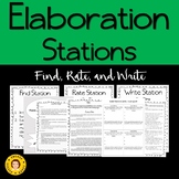 Elaboration Stations - Practice for Elaboration in Writing