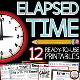 Elapsed Time Word Problems - Worksheets for CCSS 3.MD.1
