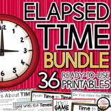 Elapsed Time - Word Problems - Elapsed Time Number Lines