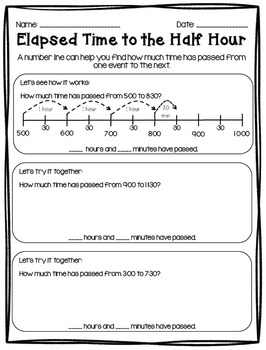 Elapsed Time 50+ Differentiated Printables by Angelia ...