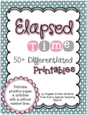 Elapsed Time 50+ Differentiated Printables
