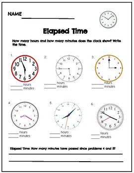 Preview of Elapsed Time