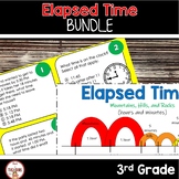 Elapsed Time Activities, Worksheets and Task Cards BUNDLE