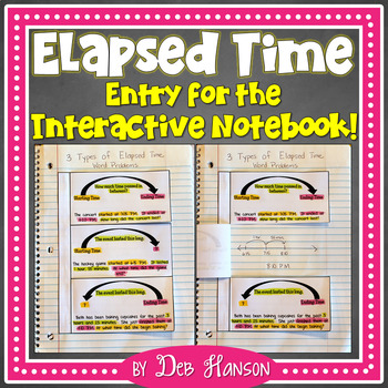 Preview of Elapsed Time FREEBIE: An Interactive Notebook Entry