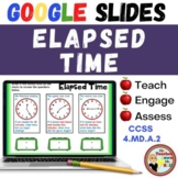 Elapsed Time GOOGLE Slides - Digital Elapsed Time Activity