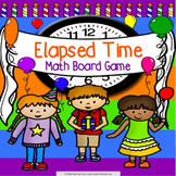 Elapsed Time Word Problems Task Cards Game Practice Activi