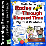 Elapsed Time Game with Editable Word Problems (Digital and Printable)