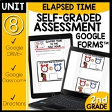 Elapsed Time Google Form Math Assessments