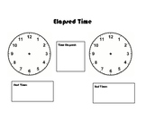 Elapsed Time Interactive Worksheet