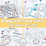 Elapsed Time Lessons: 12-Hour Period (Math SOL 4.9) {Digit