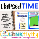 Elapsed Time Mystery Picture LINKtivity® (Using a Clock, N