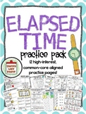 Elapsed Time Practice Pack Grades 3-5
