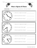 Elapsed Time Practice