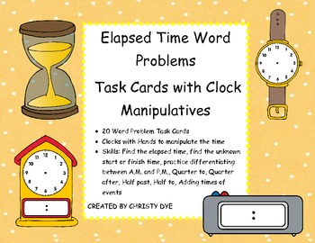 problem solving elapsed time lesson 12 9