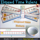Elapsed Time Rulers - 12 hour and 24 hour Time Spans