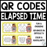 Elapsed Time Task Cards | Elapsed Time Word Problems with 