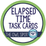 Elapsed Time Task Cards Test Prep
