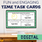 Elapsed Time Task Cards | Telling Time to the Nearest Minu