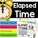 Elapsed Time Worksheets Activities Anchor Chart Number Lin
